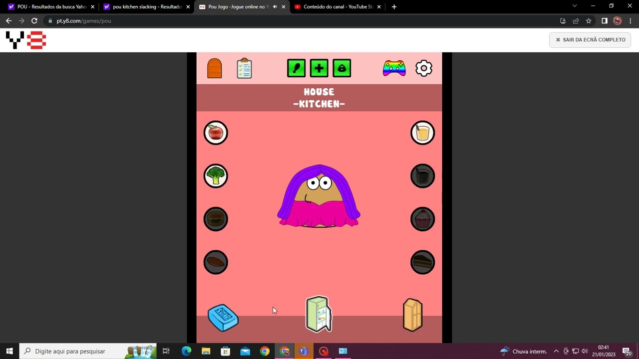 Eu Joguei um Pou no Jogos Online 