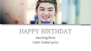 Vignette de la vidéo "NU’EST (뉴이스트) - HAPPY BIRTHDAY (생일 축하해요) [Color Coded Han|Rom|Eng]"