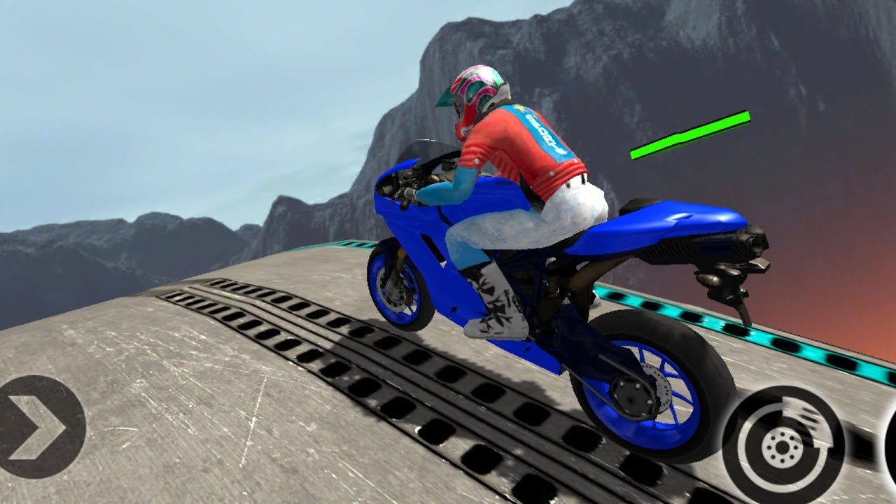 Impossible Stunt Motor Bike Tracks- 10 Level play Full Gameplay | Impossible Stunt Motorbikes
