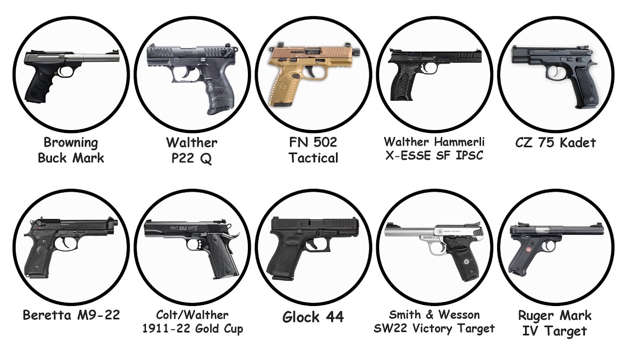 Every .22 LR Pistol Explained in 16 Minutes