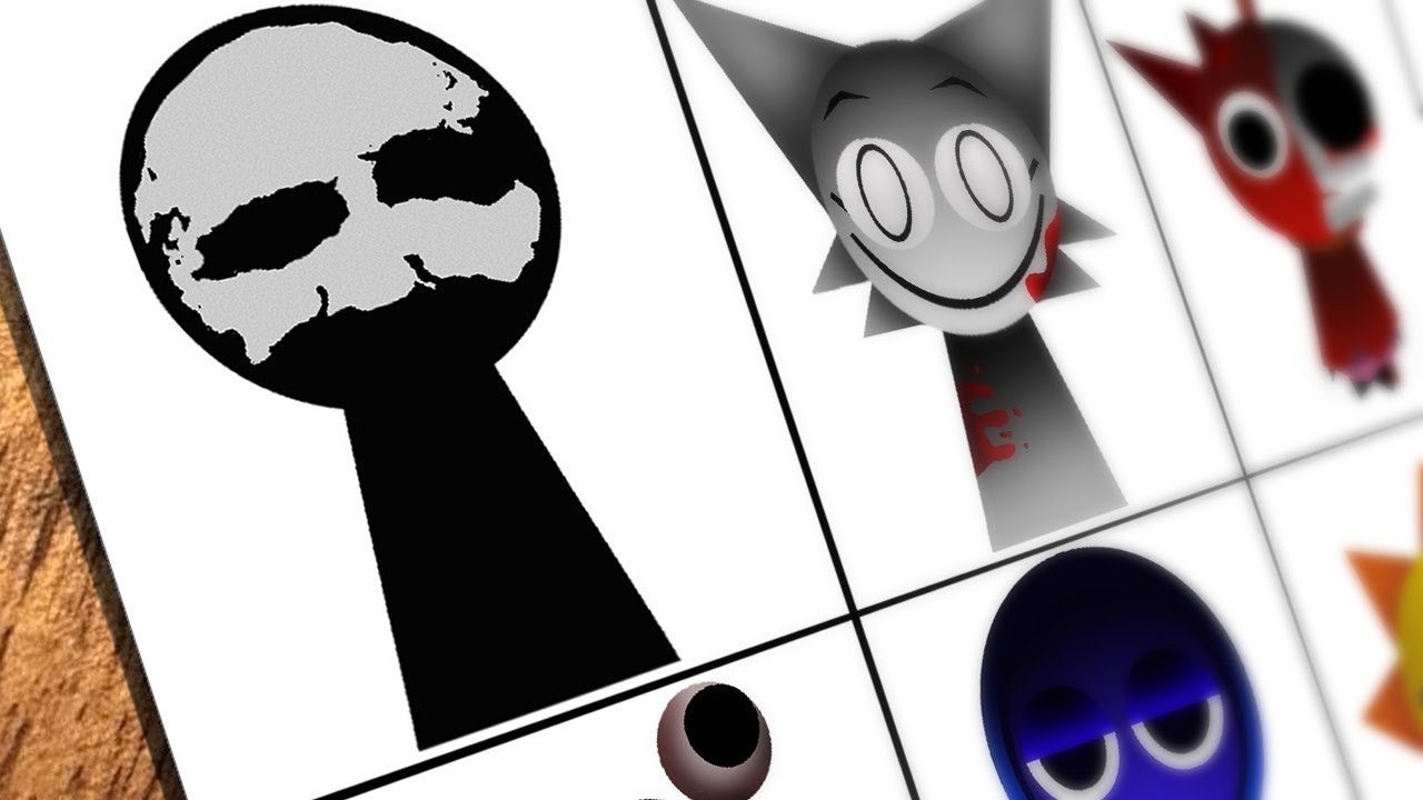 Drawing HORROR Characters INCREDIBOX SPRUNKI / How to draw INCREDIBOX SPRUNKI