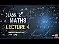 Inverse trigonometry function lecture 4