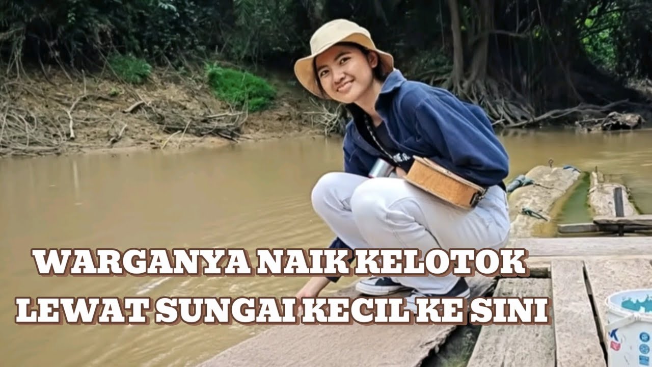 Kehidupan Kampung Dayak,Hanya dihuni 5 Rumah Saja | Life in one of Smallest Village in Borneo