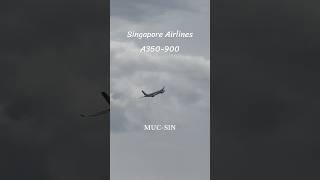 DRAMATIC A350 TAKEOFF! 🔥 Singapore Airlines Powers Out of Munich for Singapore 🇩🇪✈️🇸🇬 | SQ327 DRAMATIC A350 TAKEOFF! 🔥 Singapore Airlines Powers Out of Munich for Singapore 🇩🇪✈️🇸🇬 | SQ327