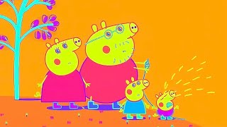 Peppa Pig Crying Kite Broken Up Peppa Pig Video Effects Robot,Miror,Horor And Other Effects