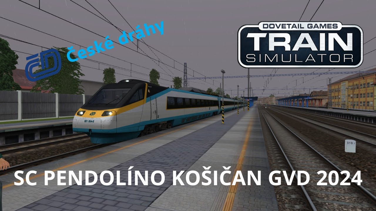 Train Simulator SC Pendolíno Košičan GVD 2024