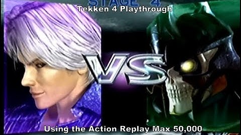 Tekken 4 Lee Playthrough using the Ps2 Action Replay Max 50,000 :D #Playstation #Sony #CheatCodes