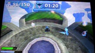 Skylanders 3DS Radiant Fountain Gameplay - Prism Break + Gill Grunt