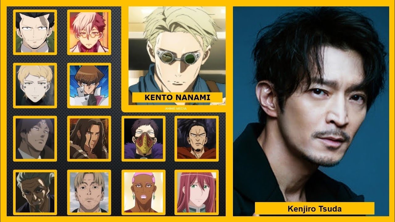 Jujutsu Kaisen Japanese Voice Actors and their Characters 