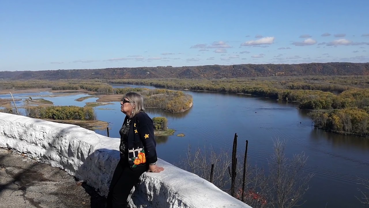 Mount Hosmer Park Lansing Iowa Mississippi River over look Blackhawk