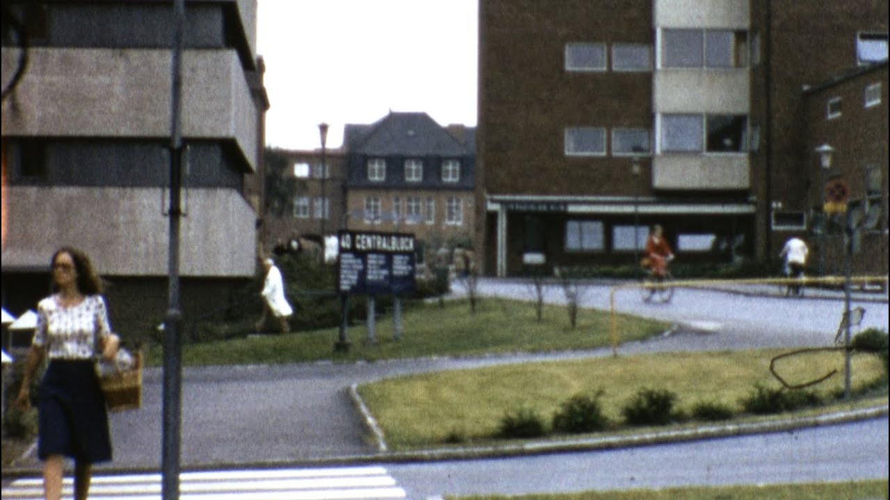 Lund University Hospital, Sweden 1974 (silent color 8mm film)