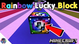 How To Download Rainbow Lucky Block Mod For Minecraft pe screenshot 4