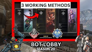 3 Ways To Get Into Bot Lobbies In Apex Legends Season 20