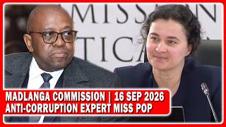 Madlanga Commission Evidence By Miss Pop Who Is An Anti-Corruption Expert