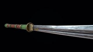 Jade Curved Sword