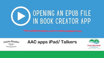 How to download an EPUB file into Book Creator App
