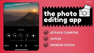 Create a Photo Editing App using Jetpack Compose & Kotlin | Android Project Tutorials screenshot 5