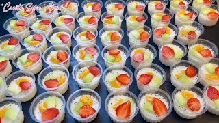 1 RESEP BISA BUAT RAME-RAME ‼️ SILKY PUDING BUAH SEGAR LEMBUT