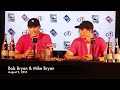 Bob Bryan & Mike Bryan - August 9, 2015