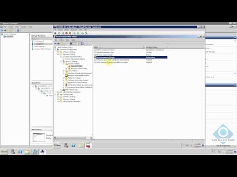 Disable Password Complexity and Clear Administrator Password