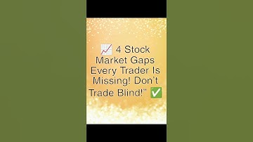 4 gaps, 1 mistake… Are you making it? 🚨”#TradeSmart #Investing
