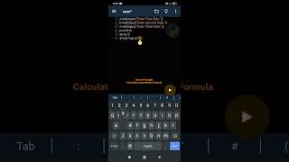 Celebrity Area of Triangle Calculator using Heron's Formula | Master Python Profile
