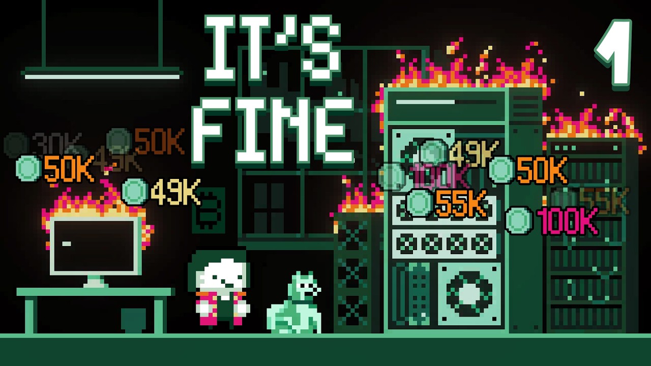 MILLE MILLIONS DE LIGNES DE CODE !! -It's Fine- [CYBER CLICKER]