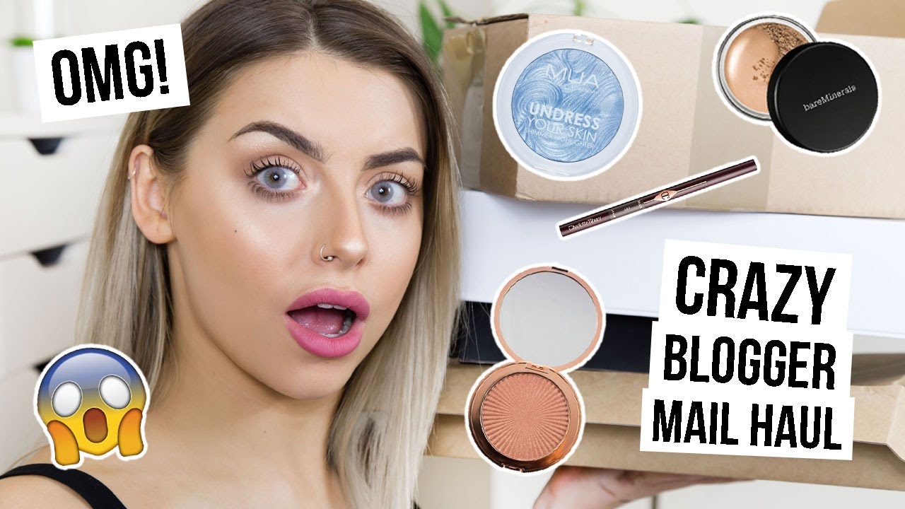 CRAZY BLOGGER MAIL HAUL! CHARLOTTE TILBURY, MAKEUP REVOLUTION + MORE! I ...
