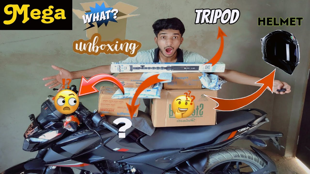 My New Pulsar N160 Maintenance Accessories | Mega Unboxing Video | #2Vlog