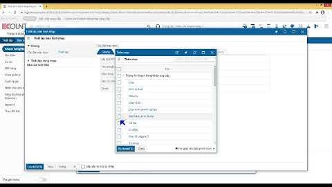 [ECOUNT Thực hành_Kiểm kê 1] Thiết lập - Khách hàng/Nhà cung cấp - Thẻ Chung