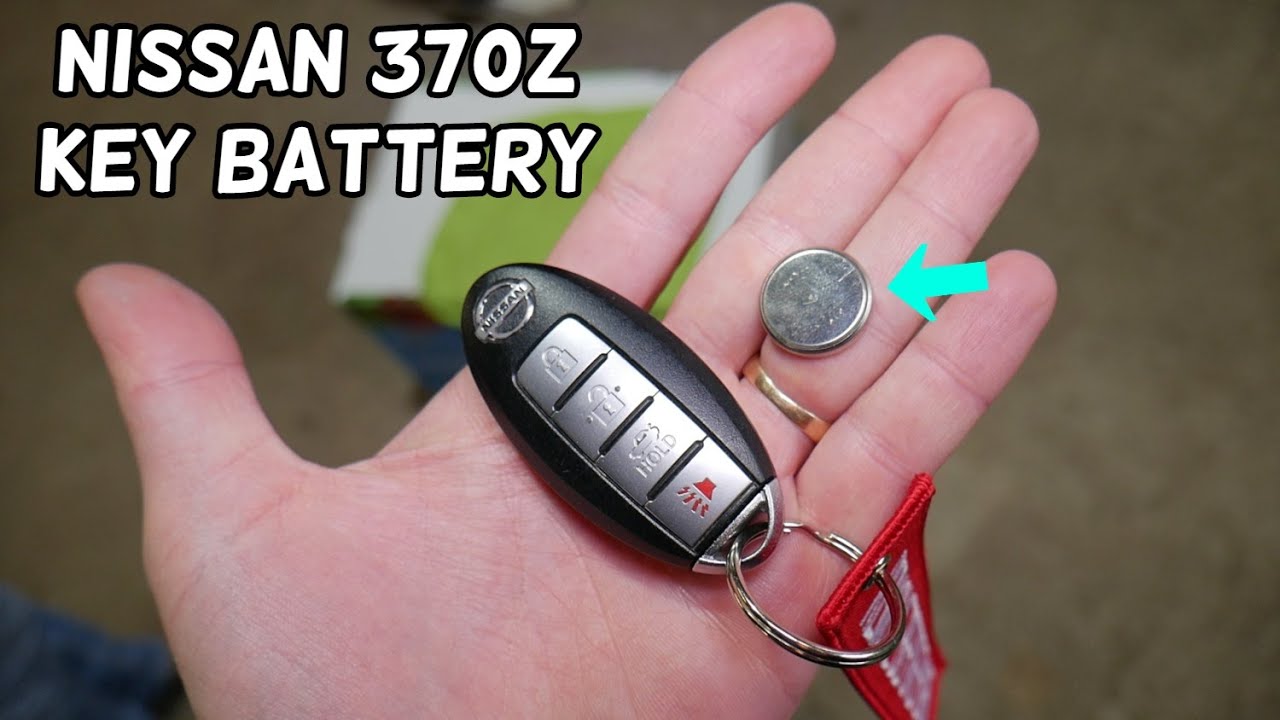 NISSAN 370Z KEY FOB BATTERY REPLACEMENT, KEY NOT WORKING YouTube