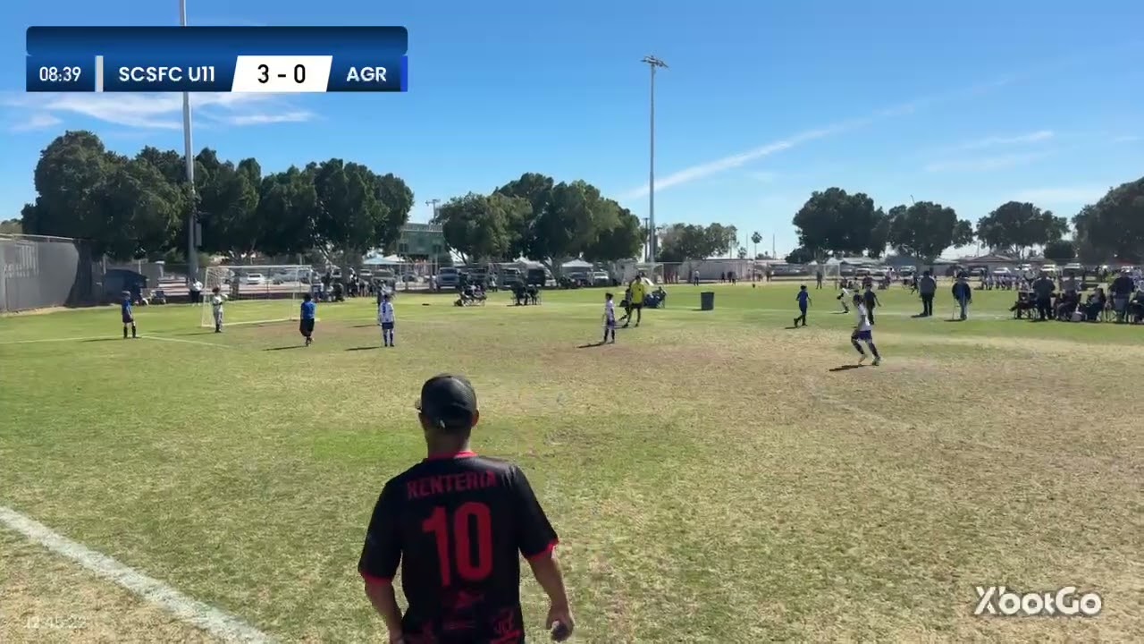 SCSFC U11 YELLOW VS AGRANOUTS YUMA 6v6 2026 1st HALF  