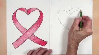 How to Draw a Red Ribbon Video