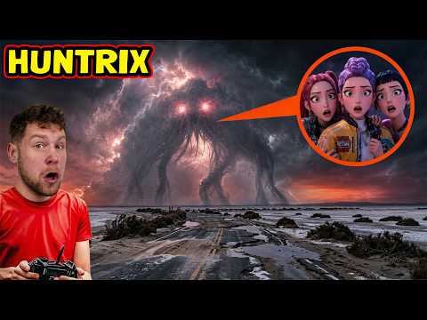 Můj DRON ZAZNAMENAL HUNTRIX Blízko OBŘÍHO OBLAČNÉHO MONSTRA Ve 3 RÁNO?! 😱