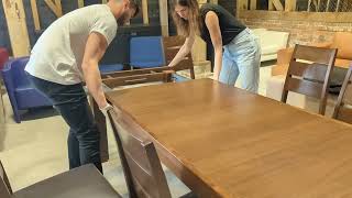 Bentley Designs Extending Dining Table & Chairs