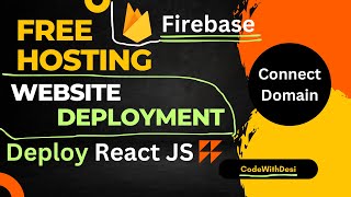 Host your Website and ReactJS apps using Free Firebase Hosting