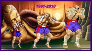 Street Fighter Remix Evolution Sagat Remake 720P60
