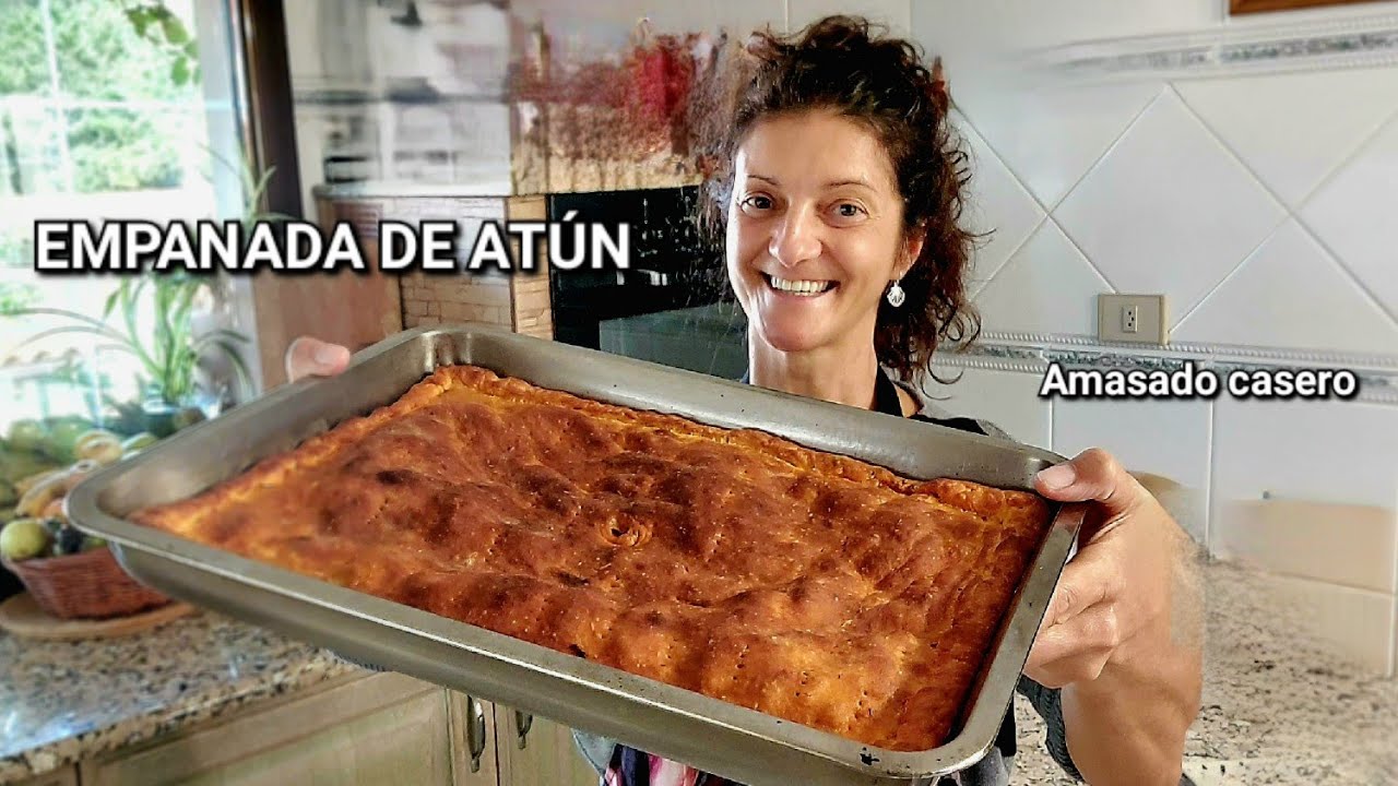EMPANADA DE ATÚN amasado caseiro 🥧 || {NUSKA}