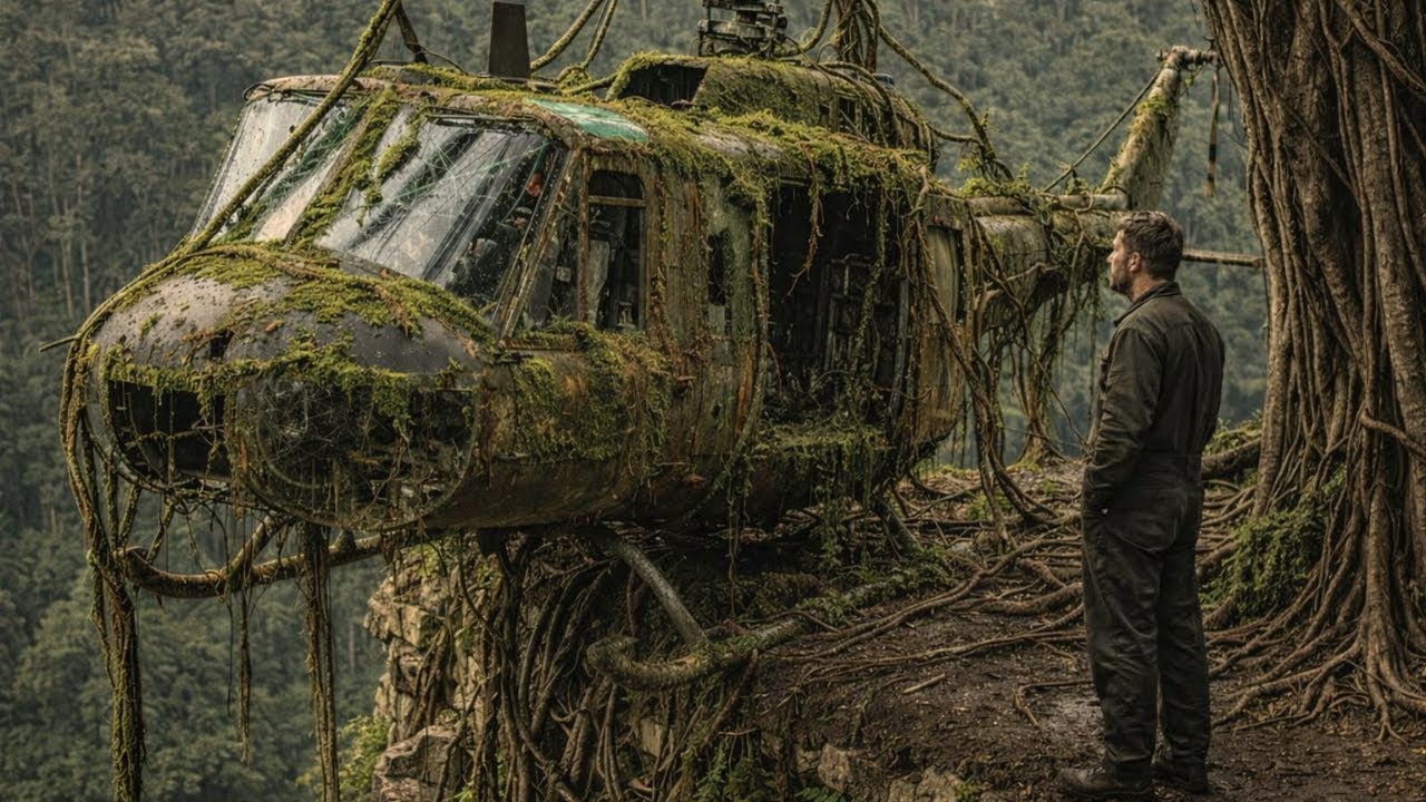 ASMR Military Helicopter Restoration | Full Rebuild of Abandoned Bell UH-1 Huey 1962