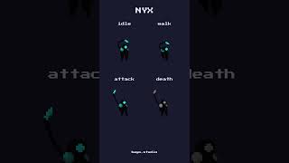 nyx #pixelart #animation #indiedev #gameart #digitalart #gamedev