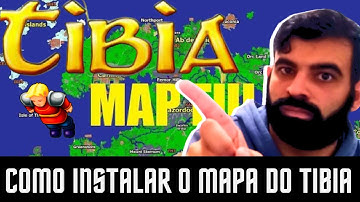 COMO INSTALAR O MAPA COMPLETO DO TIBIA COM MARCAÇÕES 2025 #TIBIA #TIBIA2025