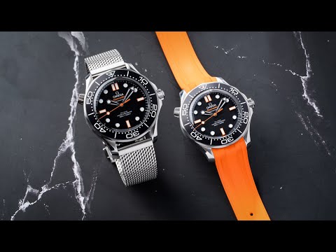 Hands-On: The New Omega Seamaster Professional 300M With Orange Accents