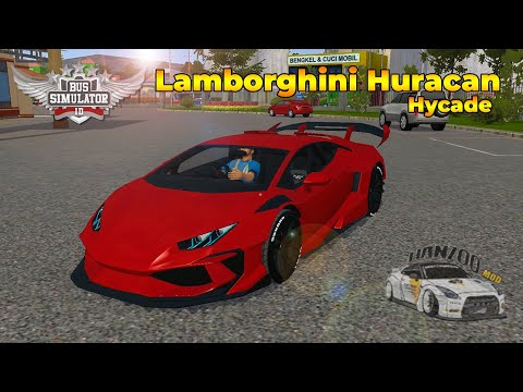 LAMBORGHINI HURACAN HYCADE - BUSSID || HANZOO MOD