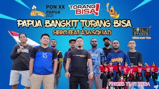 PAPUA BANGKIT KITORANG BISA - Hiro Rega Feat 436 Squad (Official Music Video) || Menuju PON XX
