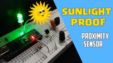 How to Make SUNLIGHT PROOF IR SENSOR  at Home | DIY