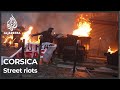 Riots shake frances corsica over assault on jailed nationalist