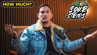 Famous How much money did Sour Strips sell for? Net Worth