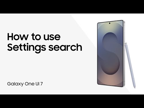 Use Settings search to easily find menu options and features on your Galaxy phone | Samsung US