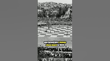 HUMAN CHESS MATCH During Soviet Union Era!