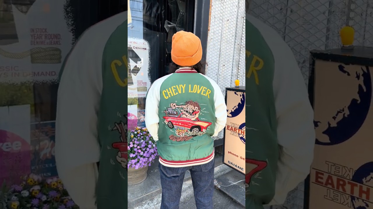アメリカンなホッドロッドスタイルのスカジャン🇺🇸💥】テーラー東洋